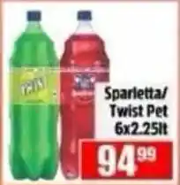 Devland Cash And Carry Sparletta/Twist Pet offer