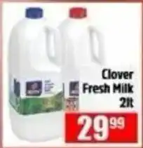 Devland Cash And Carry Clover Fresh Milk offer