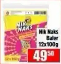 Devland Cash And Carry Nik Naks Baler offer