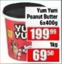 Devland Cash And Carry Yum Yum Peanut Butter offer