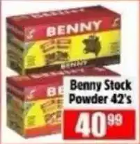 Devland Cash And Carry Benny Stock Powder 42's offer