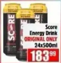 Devland Cash And Carry Score Energy Drink ORIGINAL ONLY offer