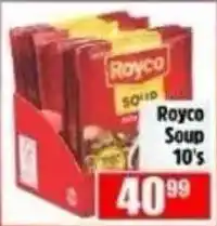 Devland Cash And Carry Royco Soup 10's offer