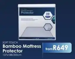 The Bed Shop SOFT TOUCH Bamboo Mattress Protector offer
