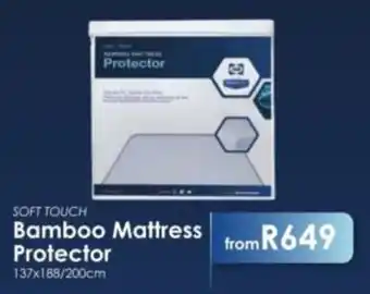 SOFT TOUCH Bamboo Mattress Protector
