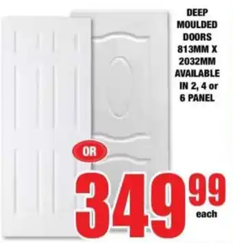 Deep Moulded Doors