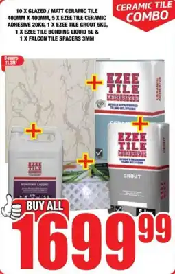 Boxer CERAMIC TILE COMBO offer