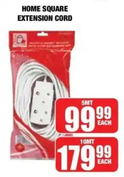 Boxer HOME SQUARE EXTENSION CORD offer
