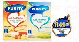 Take 'n Pay Purity Rice Cereal offer