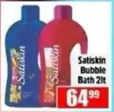 Devland Cash And Carry Satiskin Bubble Bath offer
