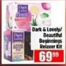 Devland Cash And Carry Dark & Lovely/Beautiful Beginnings Relaxer Kit offer