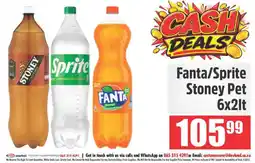 Devland Cash And Carry Fanta/Sprite Stoney Pet offer