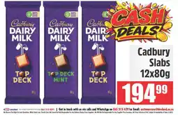 Devland Cash And Carry Cadbury Dairy Milk Top Deck offer