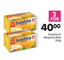 Save Hyper Sunshine D Margarine Brick offer