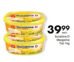 Save Hyper Sunshine D Margarine offer