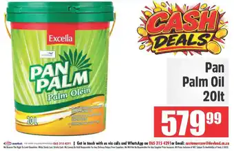 Pan Palm Palm Olein