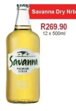 Johnny's Liquor Hypermarket Savanna Dry Nrb offer