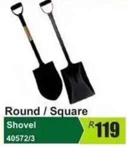 K Carrim Round / Square Shovel offer