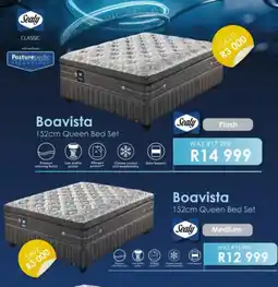 The Bed Shop Sealy Boavista 152cm Queen Bed Set offer