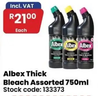 Albex Thick Bleach Assorted