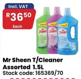 Mr Sheen T/Cleaner Assorted