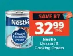 Checkers Nestlé Dessert & Cooking Cream offer