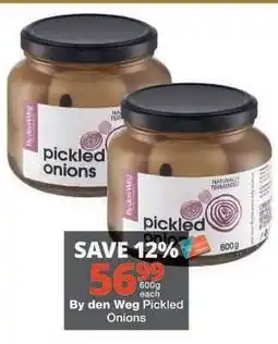 Checkers By den Weg Pickled Onions offer