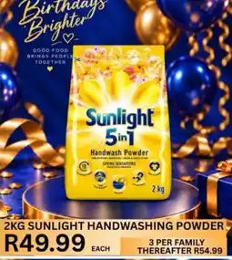 Take 'n Pay Sunlight 5in1 Handwash Powder offer