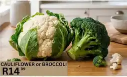 Take 'n Pay CAULIFLOWER or BROCCOLI offer