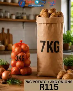 Take 'n Pay 7KG POTATO + 3KG ONIONS offer