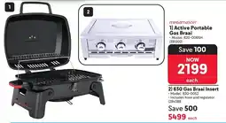 Makro megamaster Active Portable Gas Braai offer