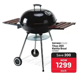 Makro Terrace Leisure Titan 260 Kettle Braai offer
