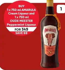 Makro AMARULA Cream Liqueur and OUDE MEESTER Peppermint Liqueur offer