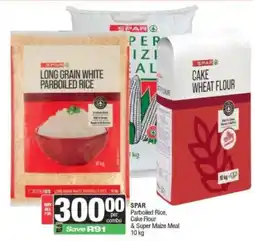 Spar SPAR Parboiled Rice, Cake Flour & Super Maize Meal offer