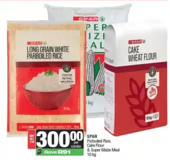 SPAR Parboiled Rice, Cake Flour & Super Maize Meal