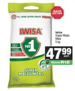 Spar Iwisa Super Maize Meal offer