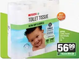 Spar SPAR Toilet Tissue offer