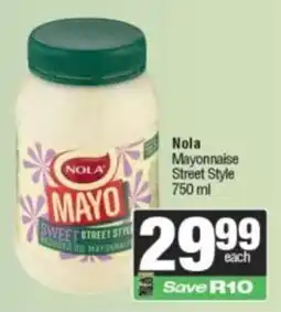 Spar Nola Mayonnaise Street Style offer