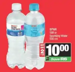 Spar SPAR Still or Sparkling Water offer