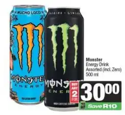 Spar Monster Energy Drink Assorted offer