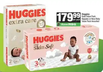 Huggies Gold Value Pack Assorted