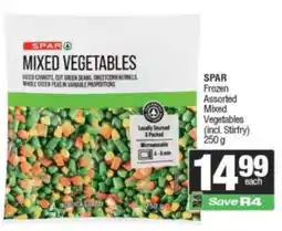 Spar SPAR Mixed Vegetables Assorted offer