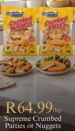 Take 'n Pay Supreme Crumbed Patties or Nuggets offer