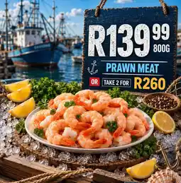 Take 'n Pay Prawn meat offer