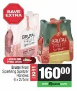 Spar Tops Brutal Fruit Sparkling Spritzer Handles offer