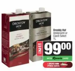 Spar Tops Drostdy Hof Claret offer