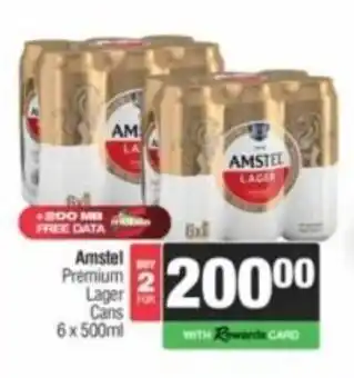 Amstel Premium Lager Cans