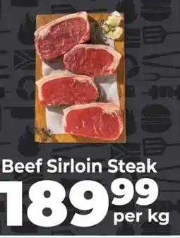 Food Lover's Market Beef Sirloin Steak offer