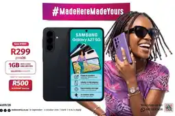 Vodacom Samsung Galaxy A27 5G offer