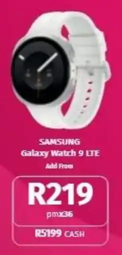 Vodacom SAMSUNG Galaxy Watch 9 LTE offer